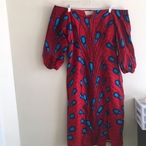 Ankara Print  Midi dress